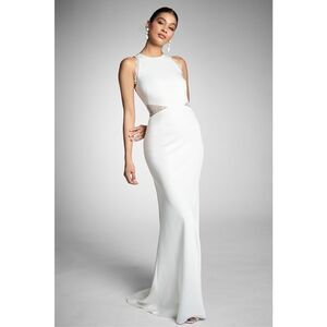 Sachin & Babi Isla Lace Panel Gown Size US 0 $695